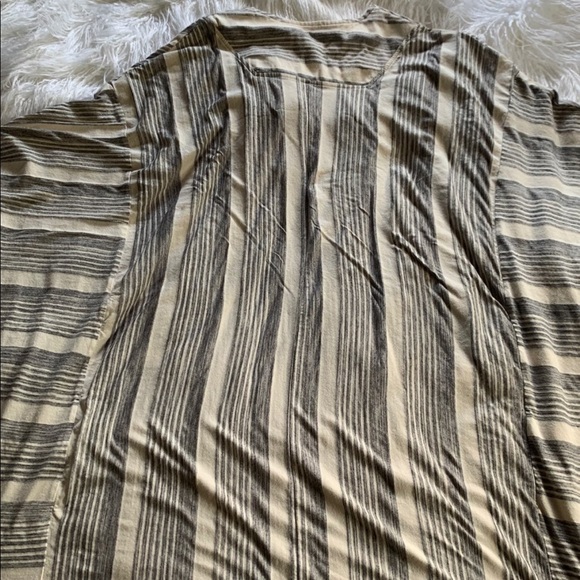 Copy- Free People Unisex FP Beach Boho Striped Kaftan Maxi Dress Coverup - Picture 4 of 7